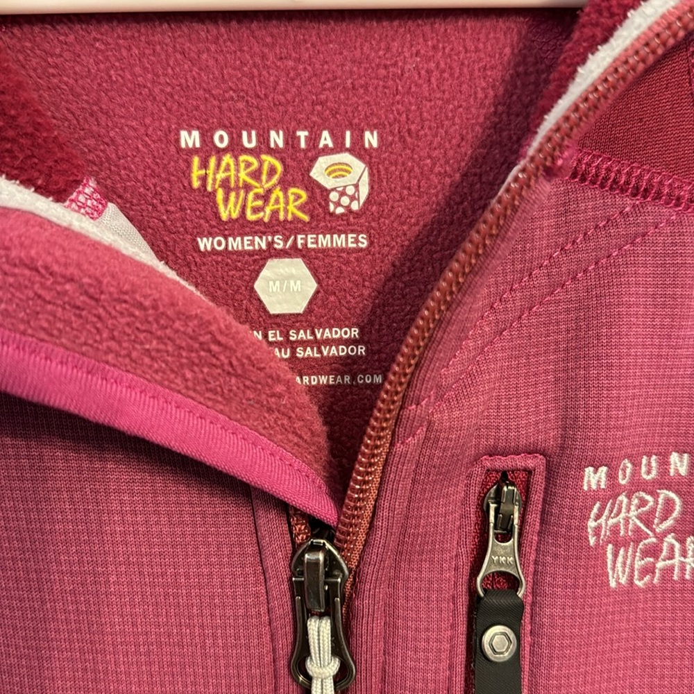 Mountain Hardware Jacket Size Medium Pink - image 2